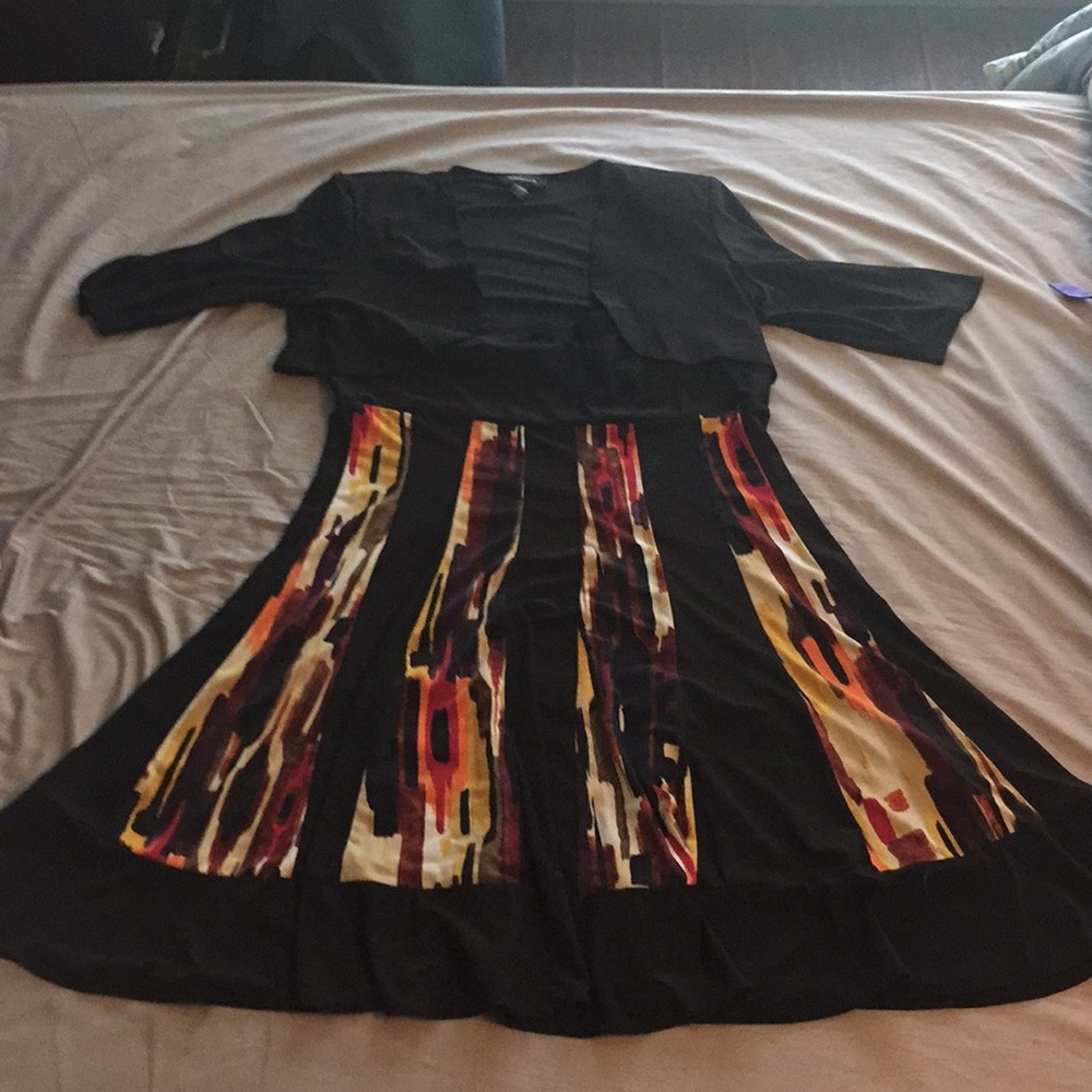 Dress with jacket